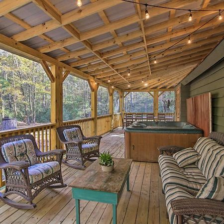 5-Acre North Georgia Mountain Retreat With Creek! Villa Sautee Nacoochee Exteriör bild