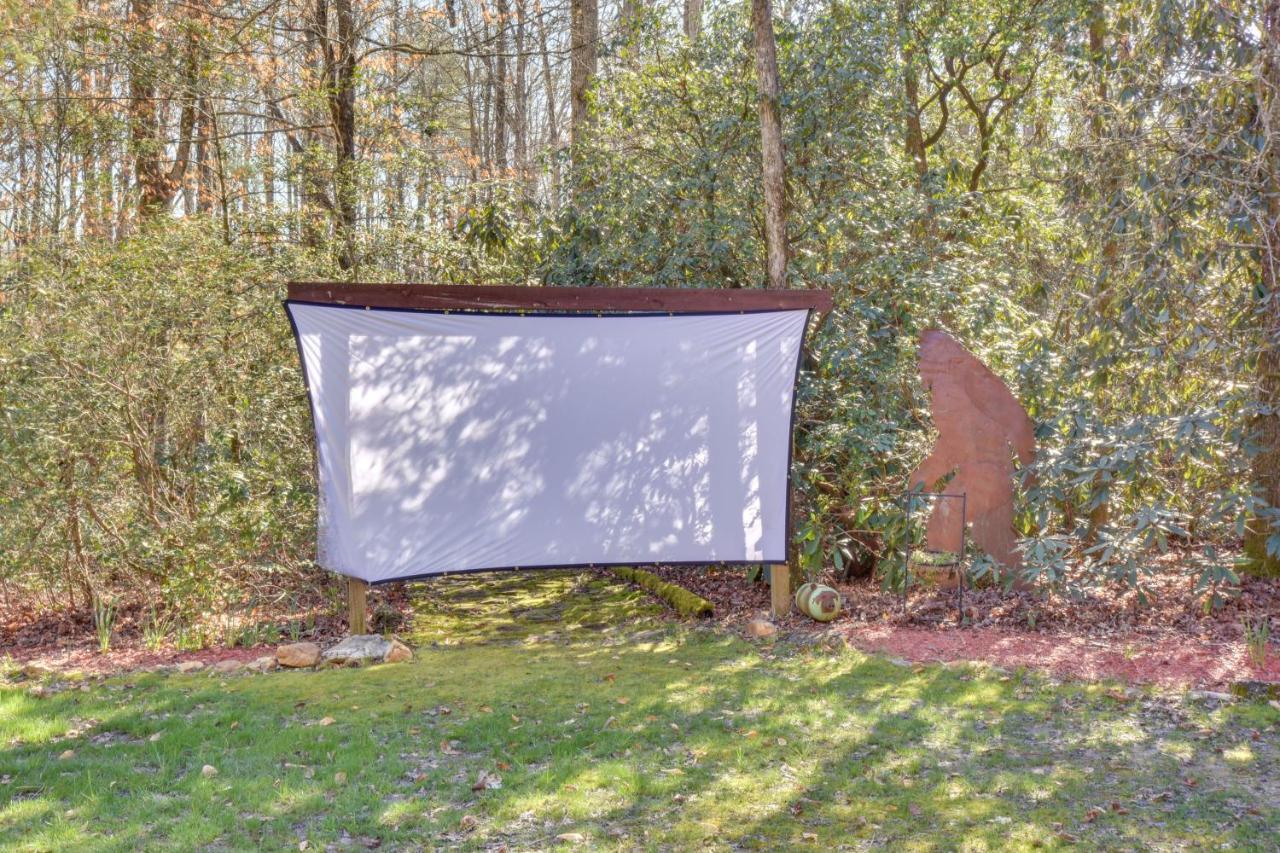 5-Acre North Georgia Mountain Retreat With Creek! Villa Sautee Nacoochee Exteriör bild
