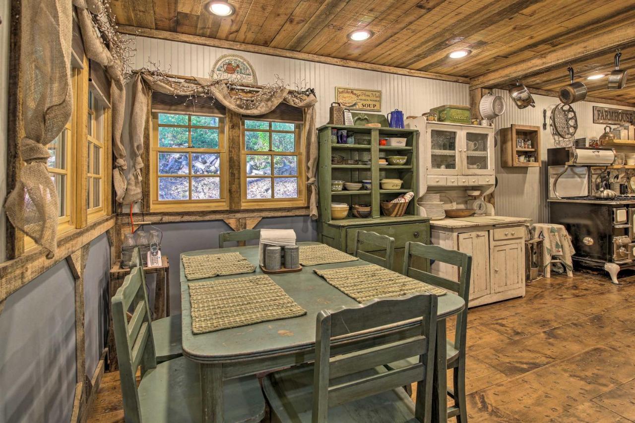 5-Acre North Georgia Mountain Retreat With Creek! Villa Sautee Nacoochee Exteriör bild