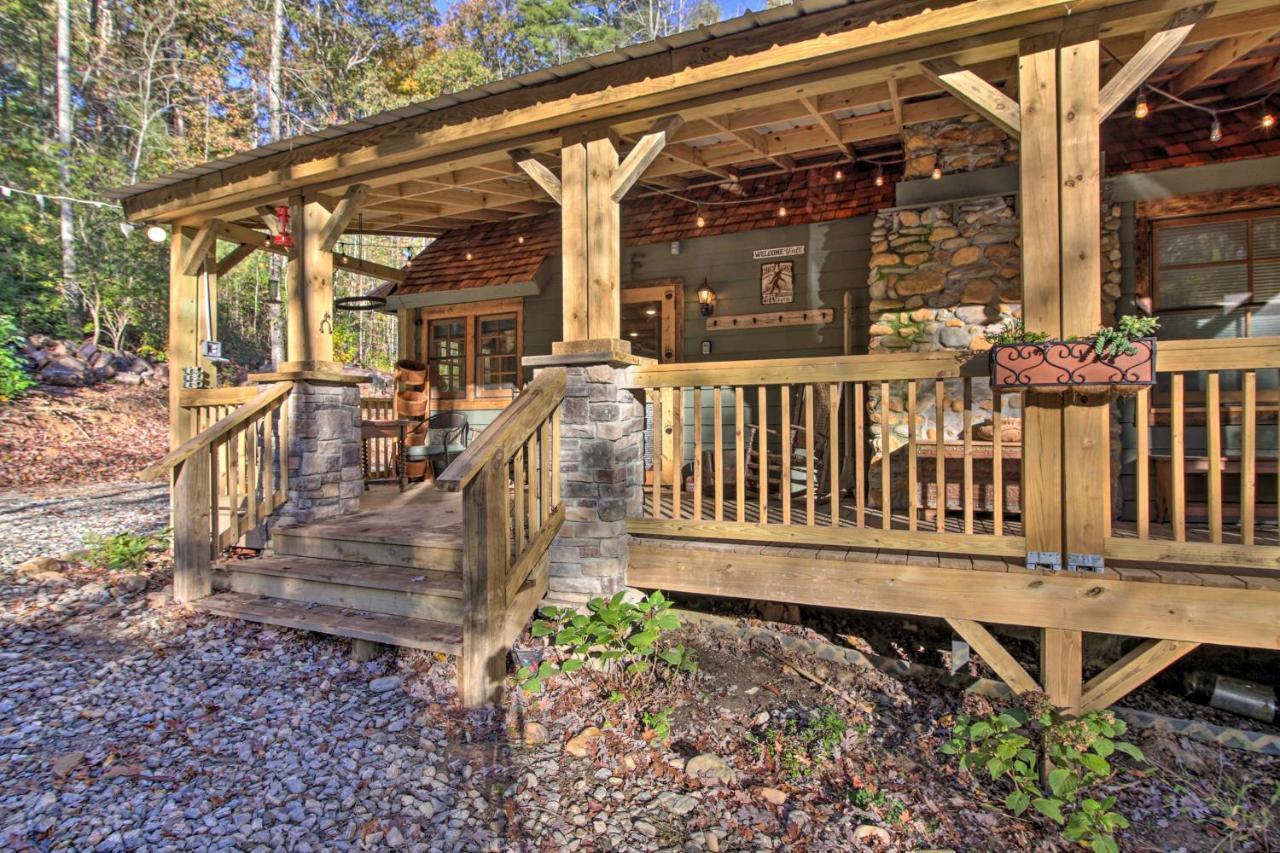 5-Acre North Georgia Mountain Retreat With Creek! Villa Sautee Nacoochee Exteriör bild