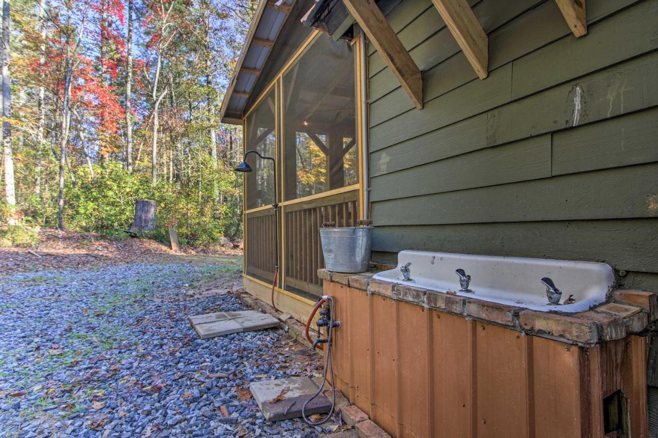 5-Acre North Georgia Mountain Retreat With Creek! Villa Sautee Nacoochee Exteriör bild