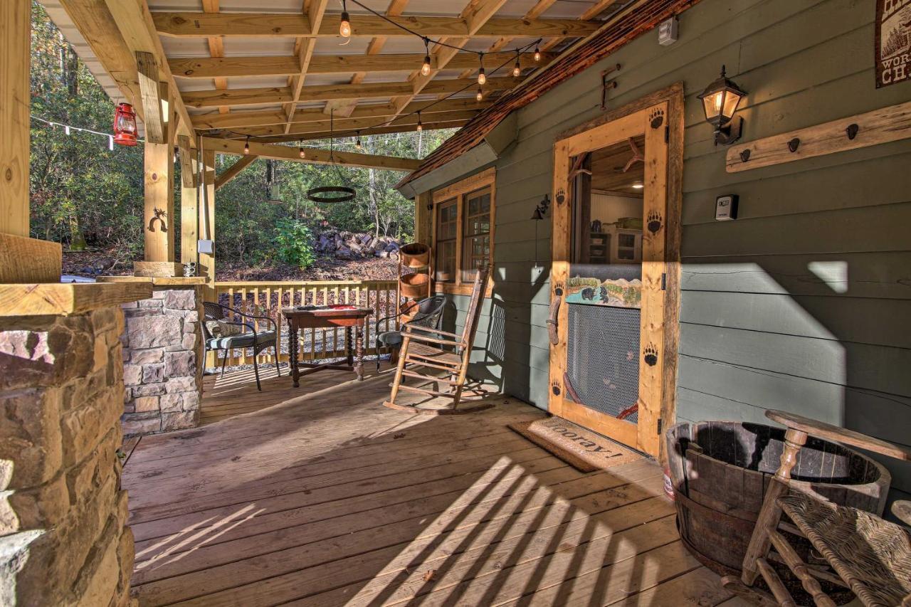 5-Acre North Georgia Mountain Retreat With Creek! Villa Sautee Nacoochee Exteriör bild
