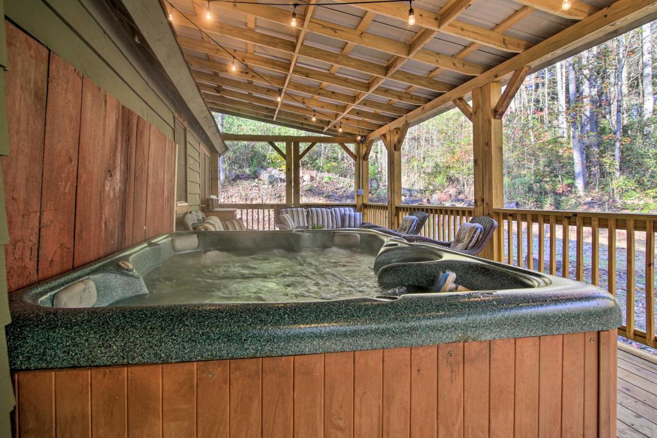 5-Acre North Georgia Mountain Retreat With Creek! Villa Sautee Nacoochee Exteriör bild