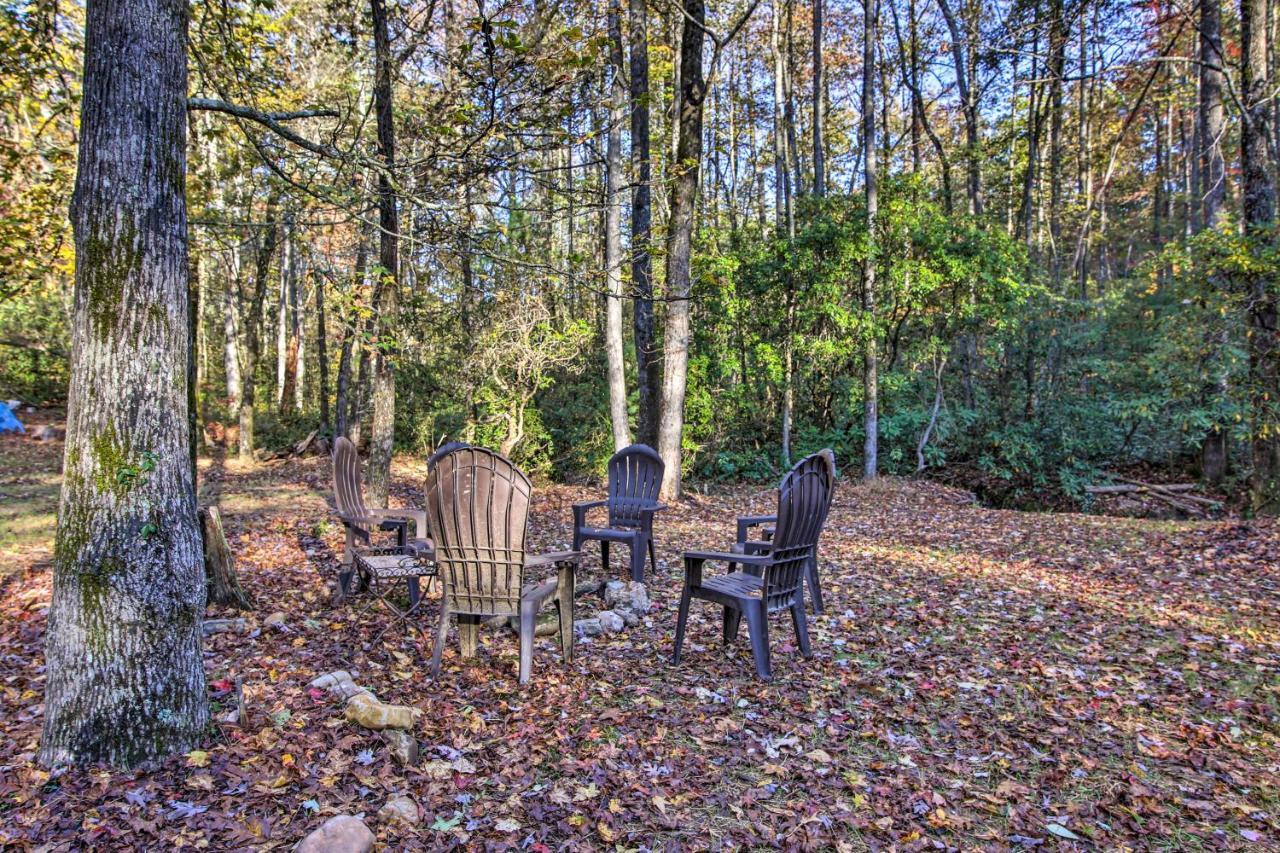 5-Acre North Georgia Mountain Retreat With Creek! Villa Sautee Nacoochee Exteriör bild